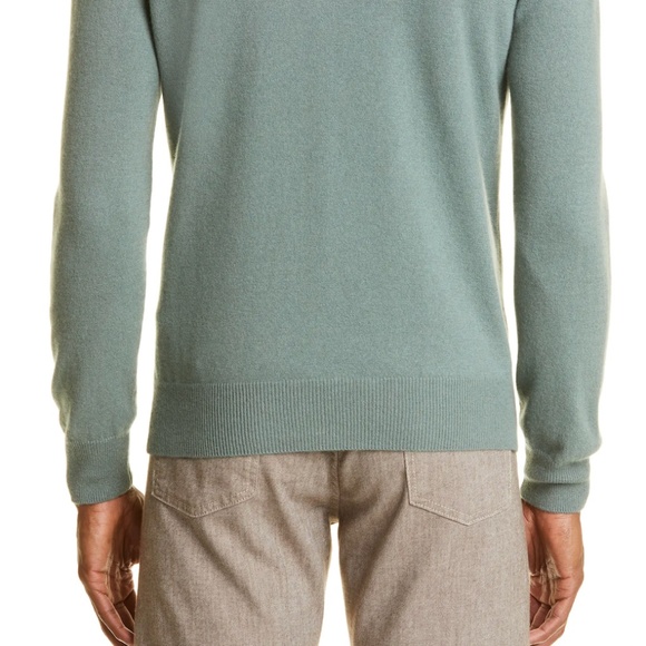 Eleventy Cashmere Quarter Zip Pullover - Picture 13 of 13